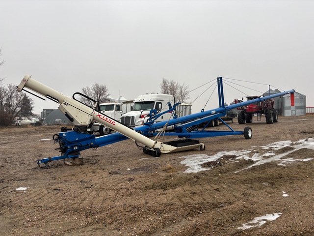 2017 Brandt 1390 13 in x 90 ft Telescopic Swing Grain Auger