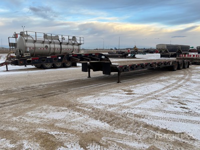 2014 Centerline SD55T 55 ton Tri/A Single Drop Lowboy Trailer