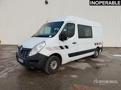 2017 Renault Master DCI 100 Fourgon Cargo Van (Inoperable)