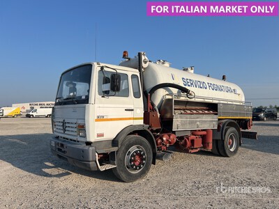 1989 Renault S170 4x2 Vacuum Tanker Truck