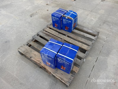 Quantity of (4) 2024 Powertek 20T lifter 20 Ton Air Bottle Jack (Unused)