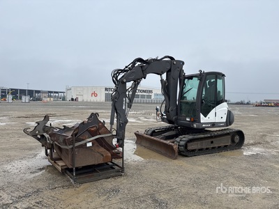 2016 Mecalac 10 MCR Excavadora de Cadenas