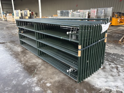 Quantity of (24) 2025 BYT RG12 12 ft Ranch Livestock Gate (Unused)