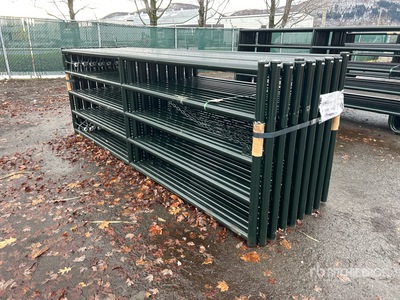 Quantity of (16) 2024 BYT MRG120 12 ft x 4 ft Steel Magnum Ranch Vee Poort (Unused)