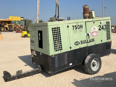 2012 Sullair 750HDPQCA3 Mobile Sprężarka powietrza (Inoperable)