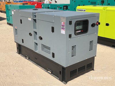 2025 Crown Power CR 88 80 kVA Skid-Mounted Generator Set (Unused)