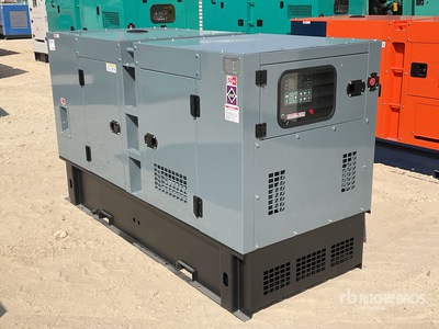 2025 Crown Power CR 88 80 kVA Skid-Mounted Generator Set (Unused)