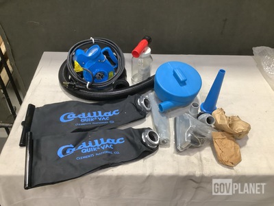 (4) Cadillac Quik-Vac Vacuum Cleaners