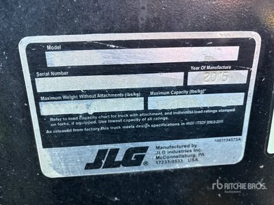 2015 JLG 1255 Teleskoplader