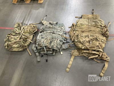 (32) MOLLE 4000 Rucksacks & (35) Large Field Pack Rucksacks