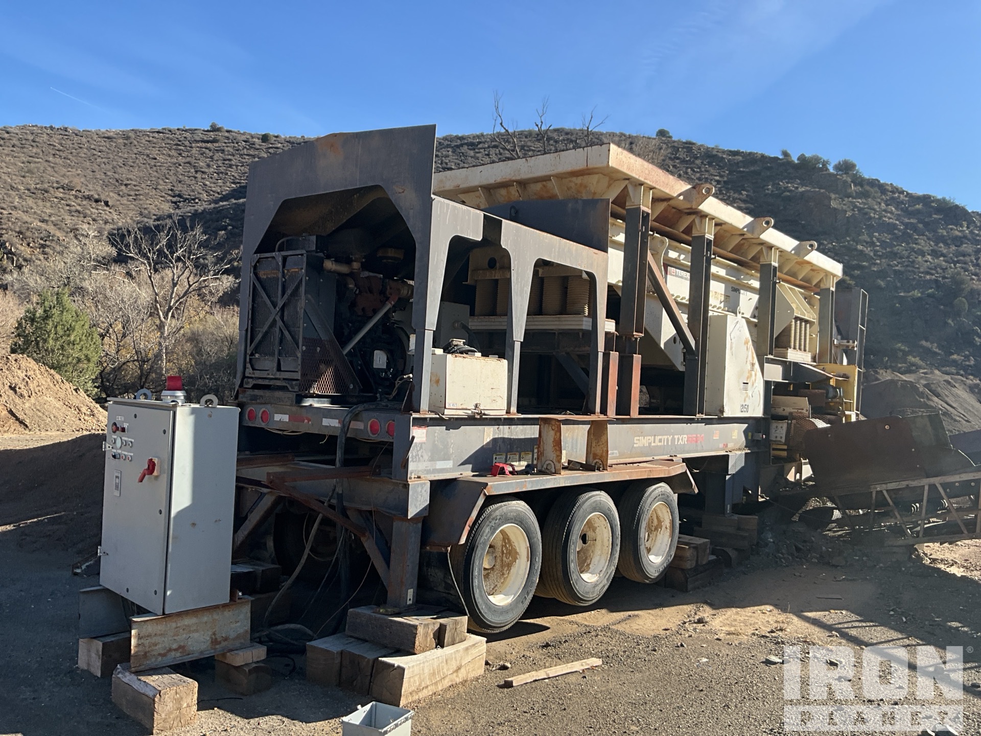 2013 Simplicity TXR5624 Portable Rip Rap Screen Plant in Mayer