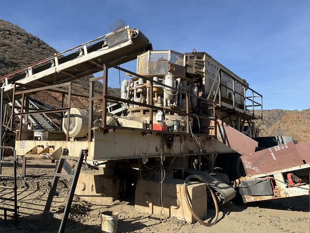 2001 JCI 5163-26 Portable Cone Crushing Plant
