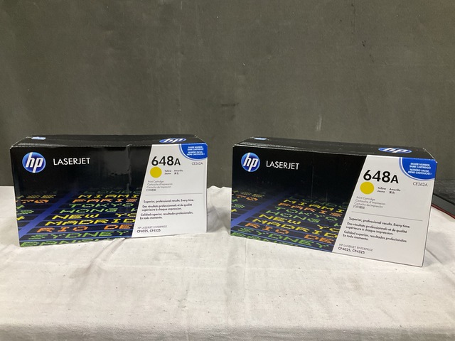 (28) HP 648A Print Cartridges
