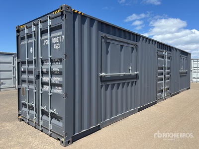 2025 40 ft High Cube Multi-Door Contenedor de almacenamiento