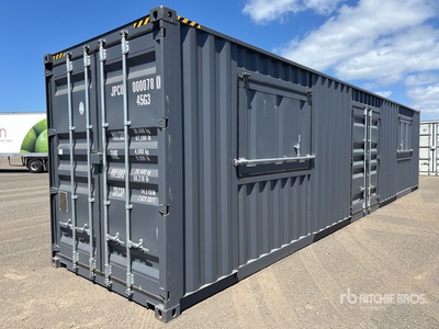 2025 40 ft High Cube Multi-Door Contenedor de almacenamiento