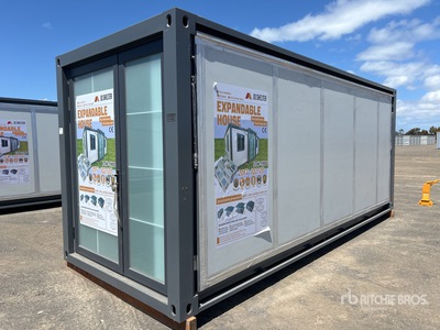 JQ SHELTER 5.9 m x 6.4 m Portable Folding Expandable House (Unused)