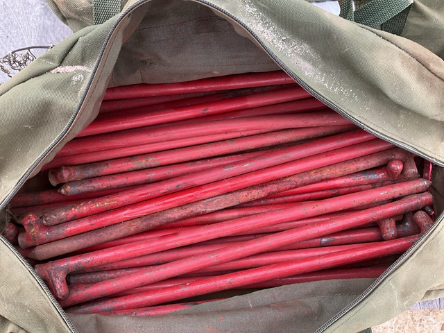 (9) 18" Tent Stake Sets