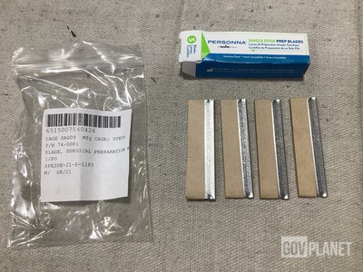 (3,892) Packages of Accutec 740001 Single Edge Prep Blades