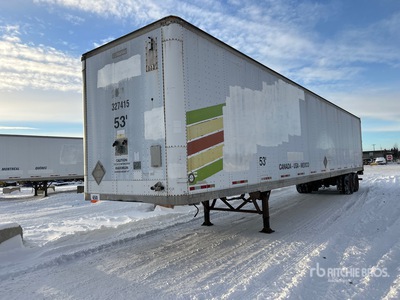 1997 Manac 53 ft x 102 in T/A Van Trailer