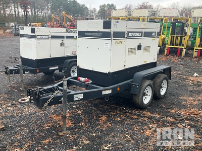 2019 Multiquip DCA-40SSKU4F2 29 kW Mobile مولد