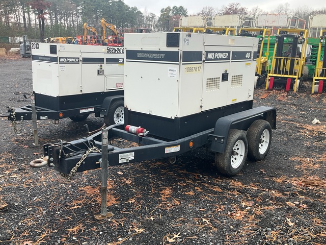 2019 Multiquip DCA-40SSKU4F2 29 kW Mobile Generator Set