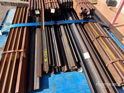 Quantity of 2 1/2 in x 2 1/2 in x 40 ft Angle Iron
