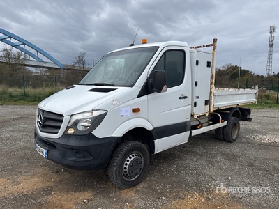 2014 Mercedes-Benz 513 sprinter 4x4 Camion Benne Camión volquete
