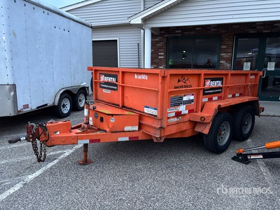 2018 Snake River DMP610 9 ft 7 in T/A Dump Utility Trailer