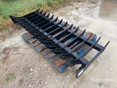 Blue Diamond 78 in Skid Steer Landscape Rake