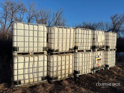 Quantity of (10) Plastic Totes