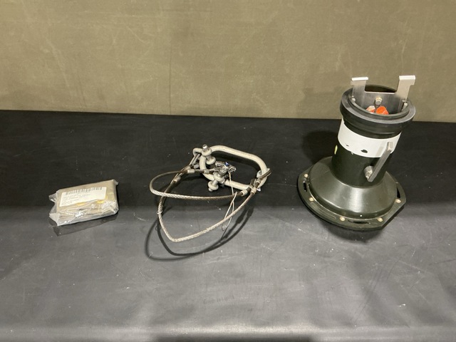 (8) Maps Stowage Cases, (1) Aircraft Maintenance Sling & Assorted Items