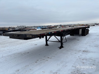 2013 Lode King 53 ft Tri/A Pritsche Anhänger