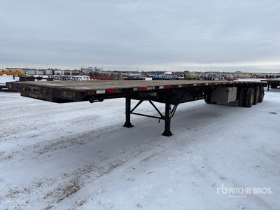 2013 Lode King 53 ft Tri/A Pritsche Anhänger