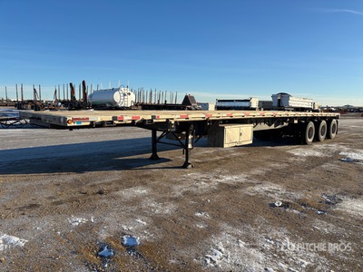 2012 Lode King 48 ft Tri/A Flatbed Trailer