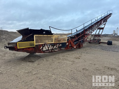 Carter 30 in x 100 ft Portable Stacking Conveyor