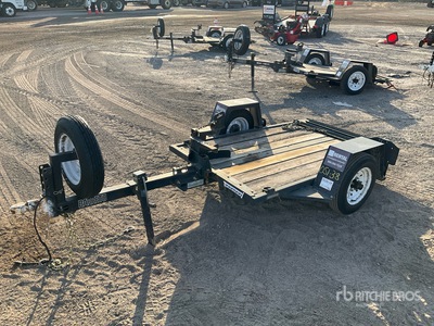 2019 Barreto E4X6TBT 6 ft Trencher Trailer