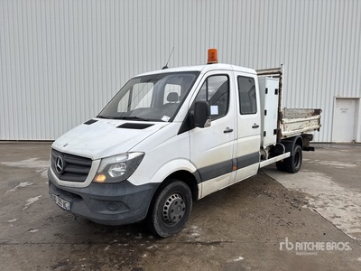 2015 Mercedes-Benz Sprinter 513CDI 4x2 Camion Benne Tipper Truck