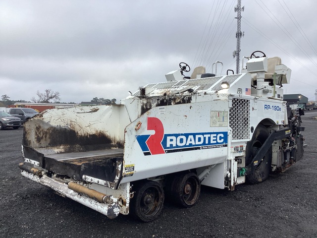 2019 Roadtec RP190E Wheel Asphalt Paver