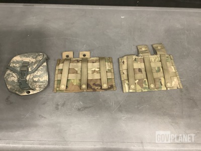 (21) Individual First Aid Kit Pouches, (59) M4 Three Mag Pouches & Assorted Item