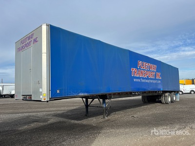 2017 East 53 ft T/A Curtain Side Trailer