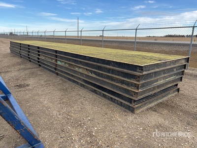 Quantity of (6) 6 ft x 40 ft Walkway Mats