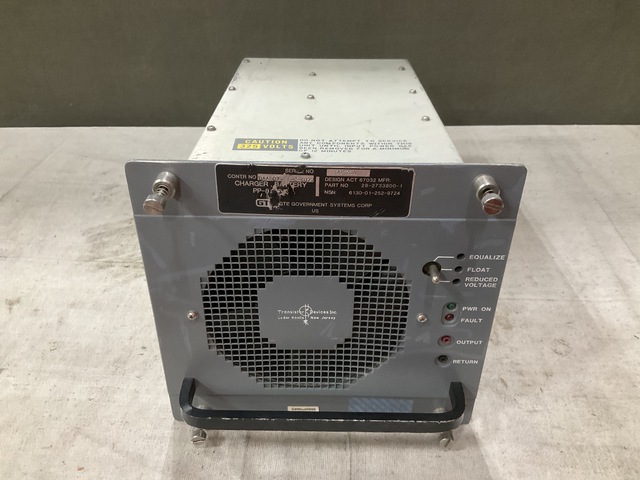 (12) GTE PP-8190/G Battery Chargers