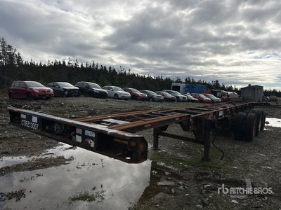 2007 Hyundai 40 ft Tri/A Remolque Portacontenedores