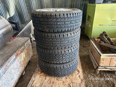 Quantity of (4) Yokohama LT265/60R20 Tires