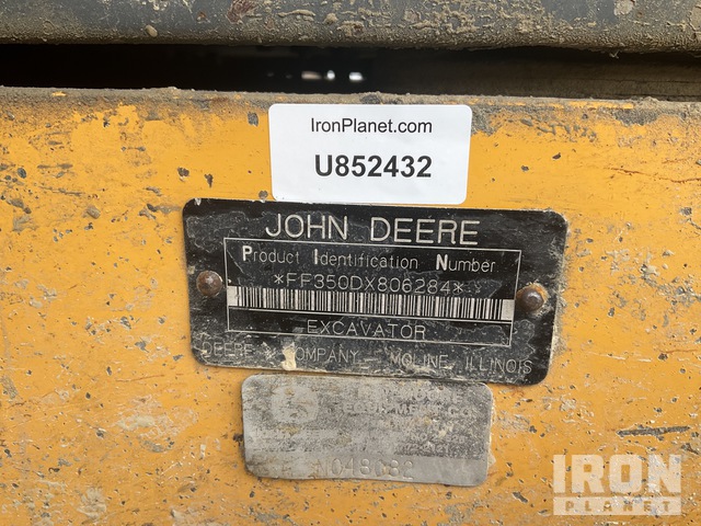 EXCAVADORA 2008 JOHN DEERE 350D