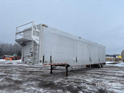 2000 Titan 53 ft x 102 in T/A Moving Floor Open-Top Chip Trailer