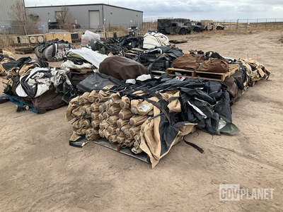 (5) Modular Command Post Tents