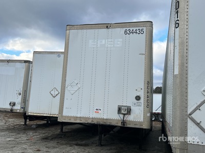 2015 Wabash DVCVHPC 53 ft x 102 in T/A Van Trailer