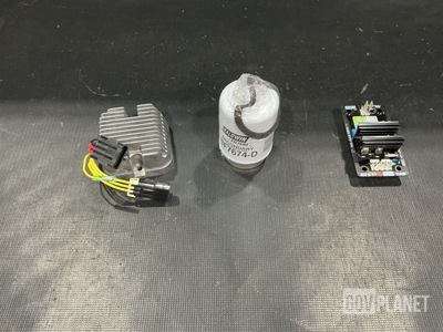 (2) Regulators, (5) Generator Regulators, (24) Oil Filters & Assorted Items
