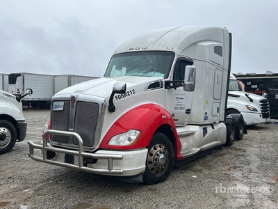 2019 Kenworth T680 6x4 T/A Sleeper Truck Tractor (Inoperable)